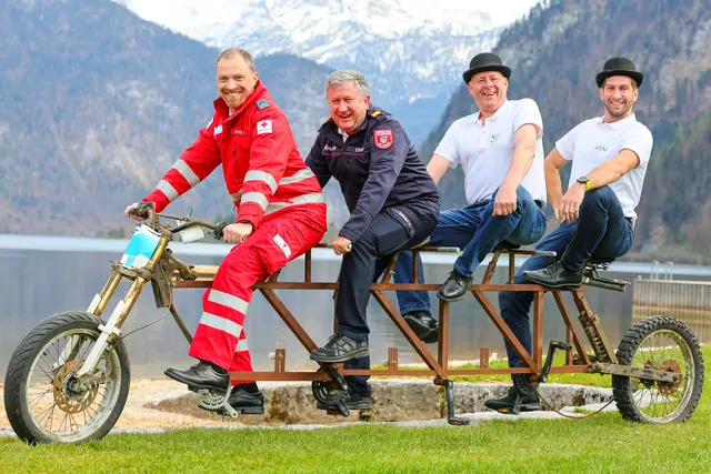 Unterhaltung für den guten Zweck – so könnte man jene Idee bezeichnen, die das Goiserer Kabarettduo „Ali &amp; Berni“ schon mittlerweile zum wiederholten Male umgesetzt hat. | Foto: A. Hippesroither