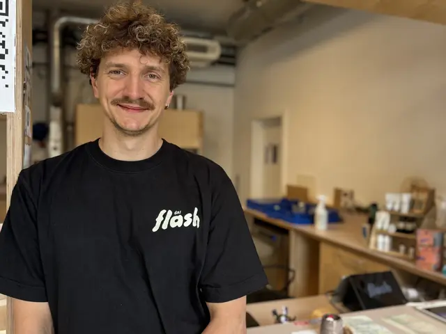 Sebastian Frik ist einer der sechs Gründer und sieben Chefs der Halle. | Foto: Michael Marbacher/MeinBezirk