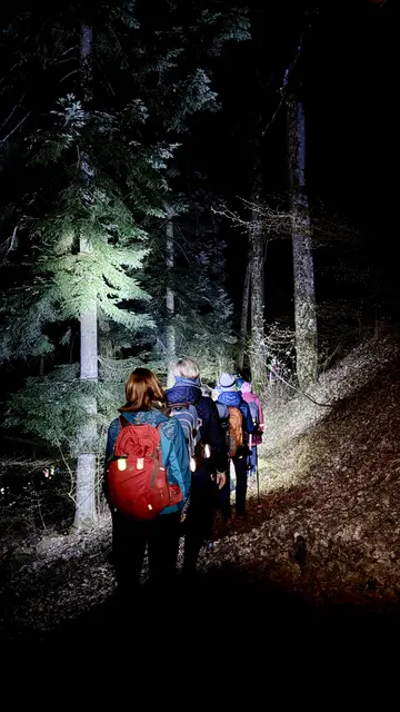 70 Gläubige wanderten in der Nacht von Peuerbach nach Engelszell