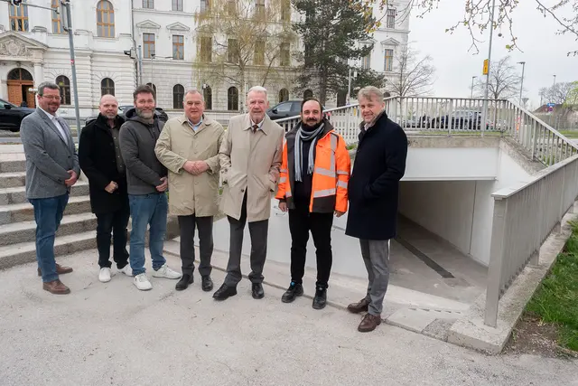 Für mehr Sicherheit – Fußgängerunterführung jetzt top modern