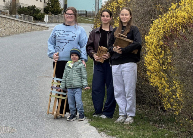 Gemeinde Pernegg: Mehr als 60 Ratscher-Kinder waren dabei in den einzelnen Katastralgemeinden unterwegs. | Foto: Gemeinde Pernegg