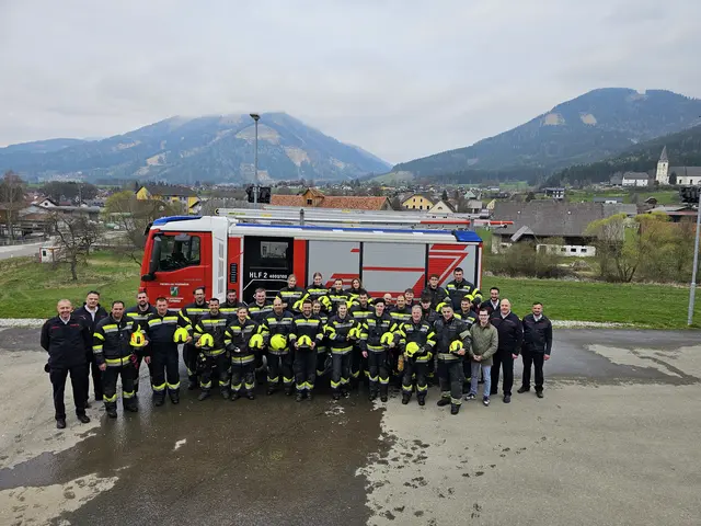 Branddienstleistungsprüfung mit Erfolg absolviert