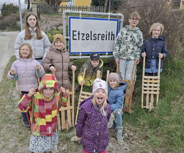 Gemeinde Pernegg: Mehr als 60 Ratscher-Kinder waren dabei in den einzelnen Katastralgemeinden unterwegs. | Foto: Gemeinde Pernegg