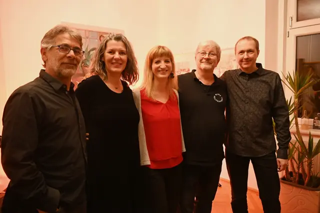 Ein toller Abend:(v.l.nr) Jürgen Engelmayr, Doris Hauser, Julia Bachtrögler-Unger, Michael Hütter, Joe Eschenbacher | Foto: Hauser