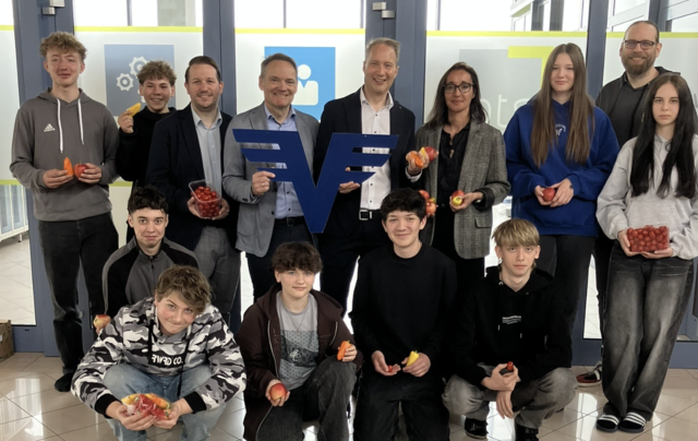 An der Polytechnischen Schule Horn wird das Projekt „Gesunde Jause“ mit Unterstützung der "Volksbank Wien AG" und der "WV Beteiligung eG" umgesetzt. | Foto: VOLKSBANK