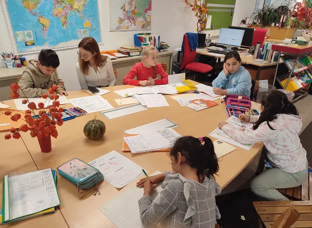 Lernen und Gemeinschaft standen im Mittelpunkt der täglichen Arbeit