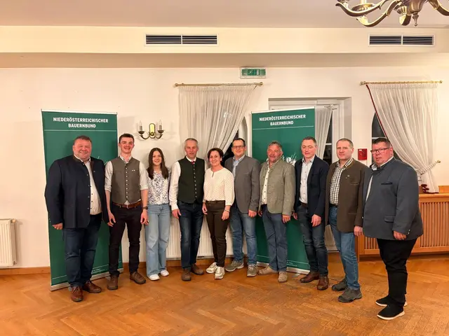 Bauernbundversammlung in Hofstetten-Grünau