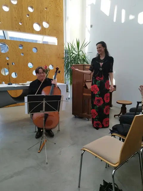 Auch das stimmungsvolle Konzert kam sehr gut an.  | Foto: H. Scholz