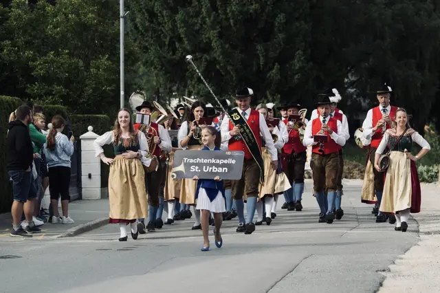 Die Damen und Herren der TK St. Urban laden zum Konzert. | Foto: TK St. Urban