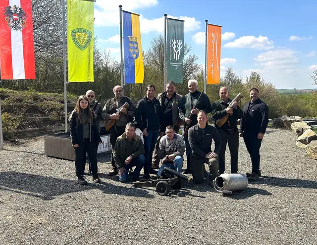 Ausbildung zum Brauchtumschützen beim Schützenverein-Mistelbach