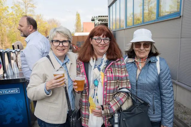 Freibier und nette Gespräche