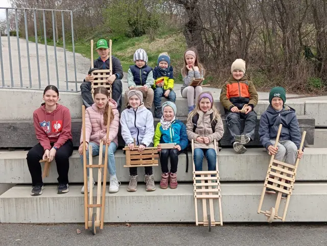 Ratscherkinder aus Klein Meiseldorf. | Foto: Andrea Zauner