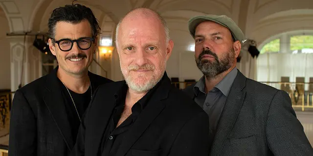 Manuel Rubey, Christoph Grissemann und Robert Stachel brillierten in der szenischen Lesung der Komödie "Kunst". | Foto: Udo Leitner