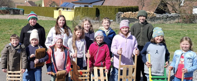 Gemeinde Pernegg: Mehr als 60 Ratscher-Kinder waren dabei in den einzelnen Katastralgemeinden unterwegs. | Foto: Gemeinde Pernegg