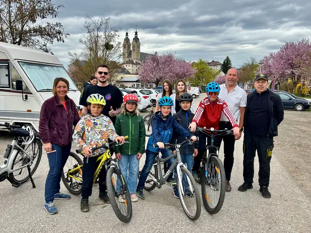 Erfolgreiche Fahrradcheck und Flurreinigungsaktion