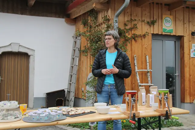 Sonja Steyrl betreibt den Biohof Steyrl in Rohrbach-Berg. | Foto: MeinBezirk/Schütz
