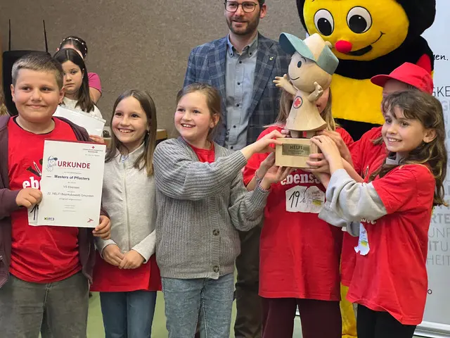 Die 4a-Klasse der Volksschule Ebensee holte beim Bezirkshelfi-Wettbewerb den Sieg. | Foto: Volksschule Ebensee