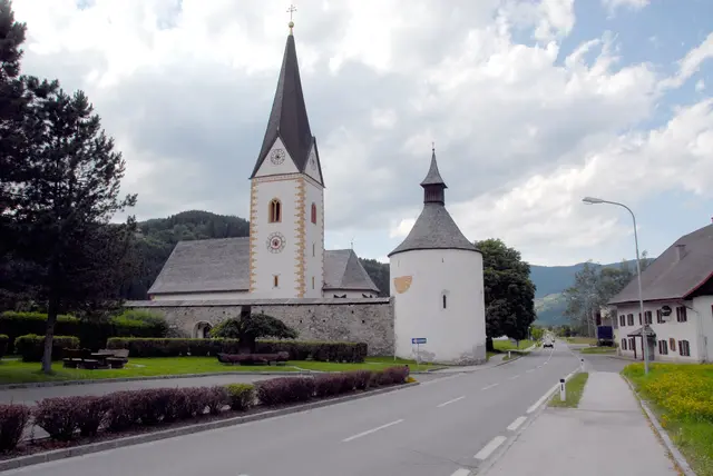 Die Pfarrkirche von Glödnitz wird der Überlieferung nach auf eine Stiftung der Heiligen Hemma von Gurk zurückgeführt. | Foto: J. Jaritz