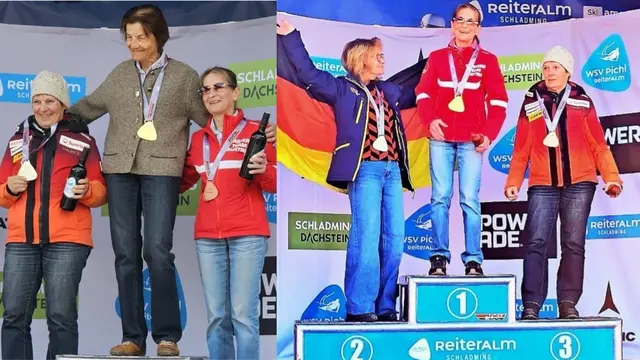 Mit einem Weltmeistertitel und Podestplätzen auf internationalem Niveau erzielten Hana Kumnig und Elisabeth Kabusch ein herausragendes Ergebnis für den Oberkärntner Skisport. | Foto: Privat