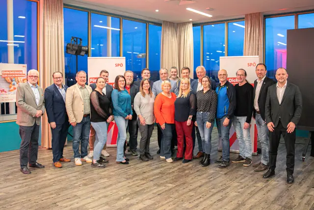Am Campus Horn trafen sich 80 rote Gemeinderäte aus dem Waldviertel zum Austausch. | Foto: SPÖ