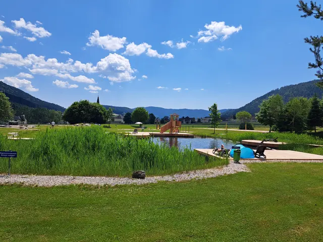 Die neu sanierte Naturbadeanlage Glödnitz | Foto: Gemeinde Glödnitz