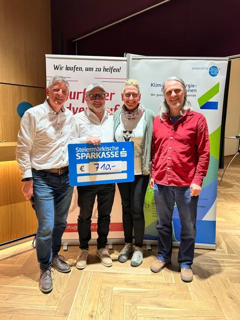Die freiwilligen Spenden kamen dem Murfelder Adventlauf zugute.