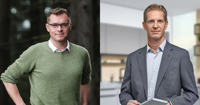 Von links: Buchner-Geschäftsführer Christian Buchner und Ewe-Geschäftsführer Andreas Hirsch. | Foto: Robert Maybach; Ewe