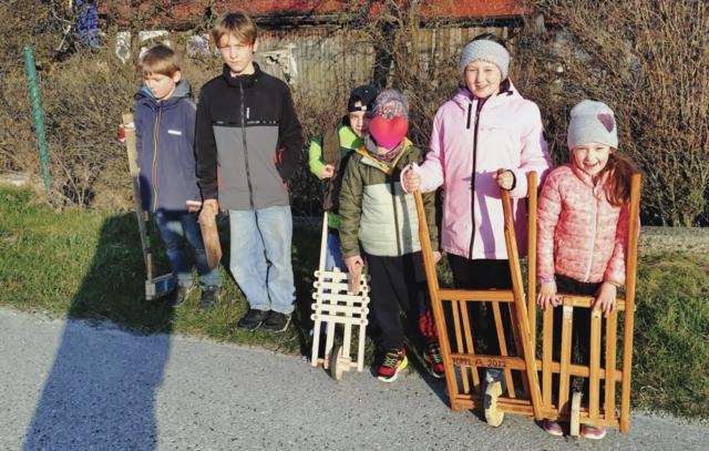 Gemeinde Pernegg: Mehr als 60 Ratscher-Kinder waren dabei in den einzelnen Katastralgemeinden unterwegs. | Foto: Gemeinde Pernegg