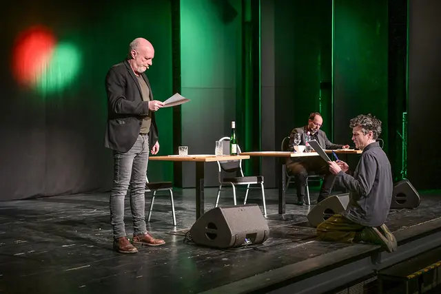 Jede Menge Lacher und viel Applaus ernteten die drei Herren für ihre großartige Performance. | Foto: Rudi Gigler