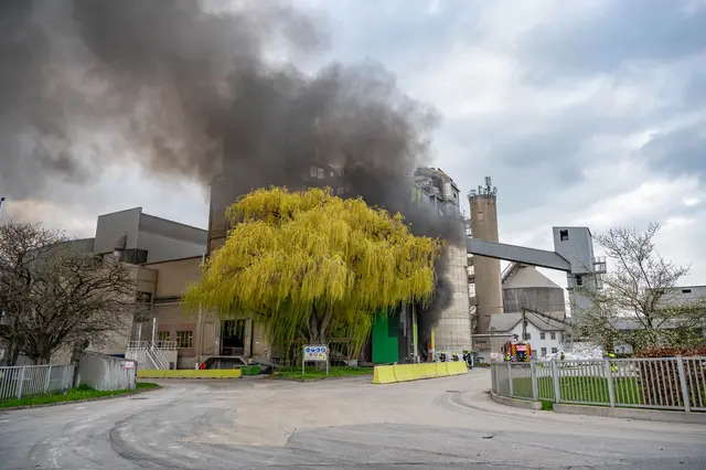 Die Rauchsäule war weithin sichtbar. | Foto: fotokerschi.at