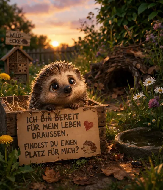 Unsere Igel suchen ein sicheres Zuhause