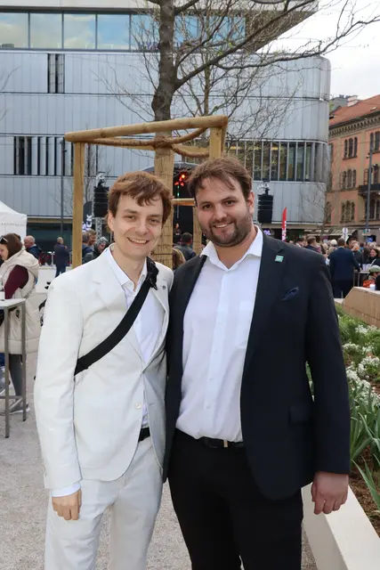 Lobende Worte kamen von GR Dehan Lukovic und GR Ralph Eichhübl zur Umgestaltung. | Foto: Kendlbacher