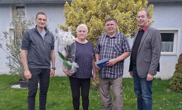 Eva und Konrad Homolka feierten ihre Goldene Hochzeit.  | Foto: Appel