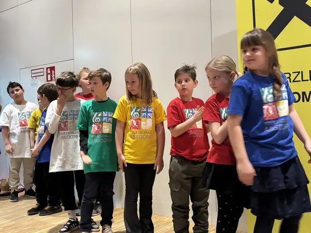 Die Kinder der VS Absdorf. | Foto: Victoria Edlinger