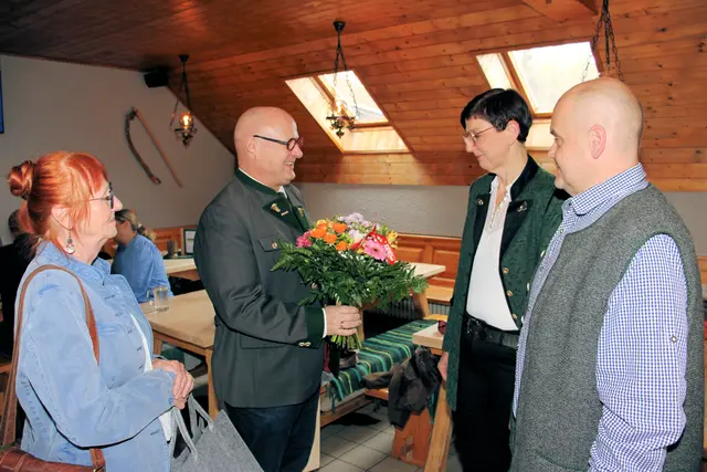 Ein Blumengruß für den Neustart in Maria Lankowitz | Foto: Cescutti
