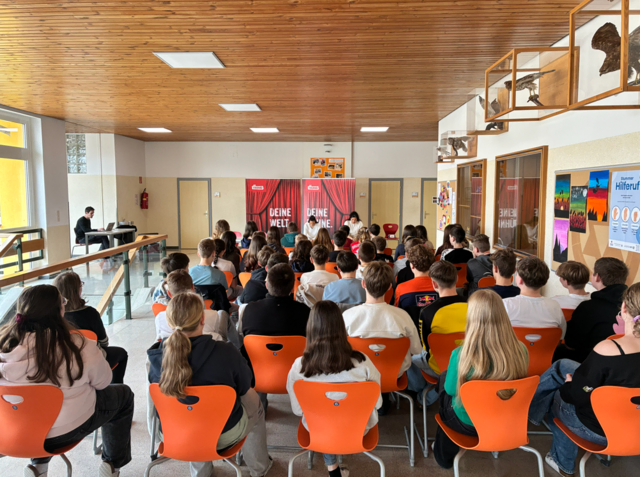 AK YOUNG Jugendtheater zum Thema „Künstliche Intelligenz" in der MS Schweiggers | Foto: Birgit Fischer, AKNÖ