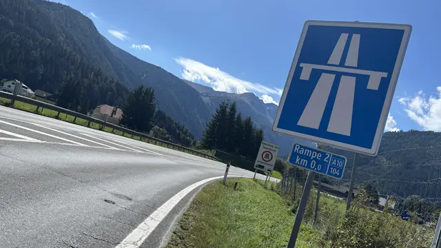 Bei der Zufahrt zur A10 Tauernautobahn in St. Michael im Lungau. (Archivfoto) | Foto: pjw