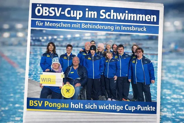 Der Behindertensportverein Pongau blickt voller Stolz auf die Erfolge in Innsbruck. | Foto: Behindertensportverein Pongau