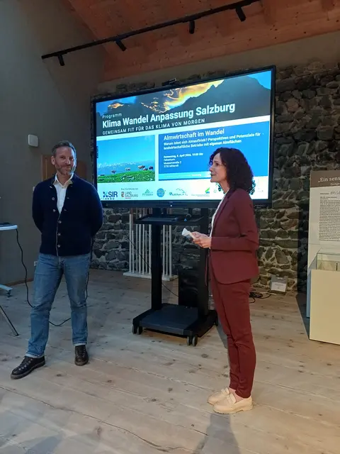Der Infoabend präsentierte Perspektiven für eine klimafitte Almwirtschaft | Foto: KLAR! Pinzgau