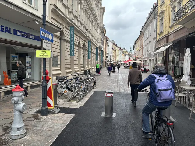 Der Alte Platz in Klagenfurt ist seit Jahrzehnten autofrei: Bei SUMP können die Bürger und Bürgerinnen ihren Input zur Mobilität abgeben. | Foto: StephanFugger/MeinBezirk.at