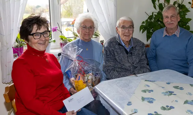Christine Armberger, Gertrude Mayer, Horst Mayer und Franz Schelm. | Foto: Pensionistenverband
