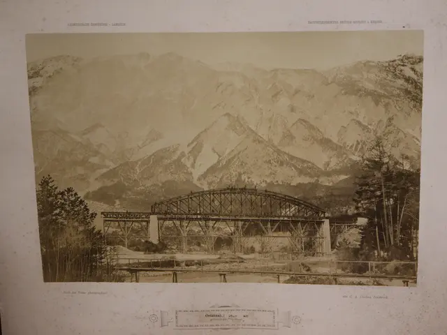Der Eisenbahnbau war ein wichtiges Motiv der Fotografie im alpenländischen Raum. | Foto: Tatschl