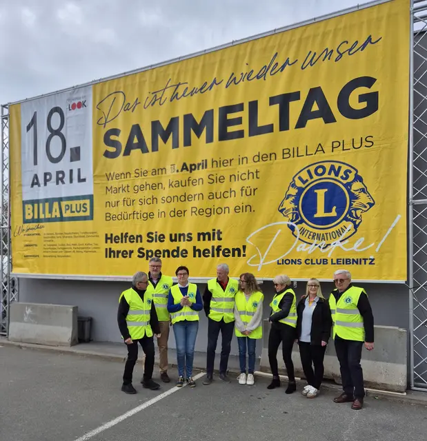 Jede Spende zählt: Haltbare Lebensmittel und Hygieneartikel werden am 18. April gesammelt und direkt an bedürftige Menschen im Bezirk Leibnitz weitergegeben. | Foto: Lions Club Leibnitz
