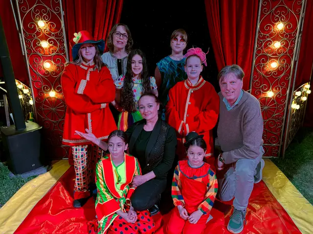 Kinder der Volksschule verzaubern mit Zirkusshow