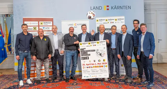 Internationales U-15-Turnier bringt Fußballtalente nach Kärnten