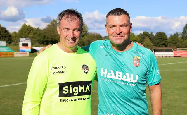 Copa Pele 2025 in Perg, Josef Schicklgruber mit Martin Schweiger | Foto: Gerhard Rumetshofer