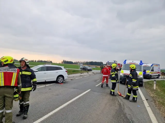 Koordinierter Einsatz mehrerer Feuerwehren in der Marktgemeinde Schwarzenau. | Foto: FF Göpfritz an der Wild
