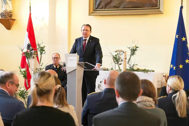 Bürgermeister Matthias Stadler lobte die Zusammenarbeit zwischen Stadt und Justiz. | Foto: Katharina Schrefl