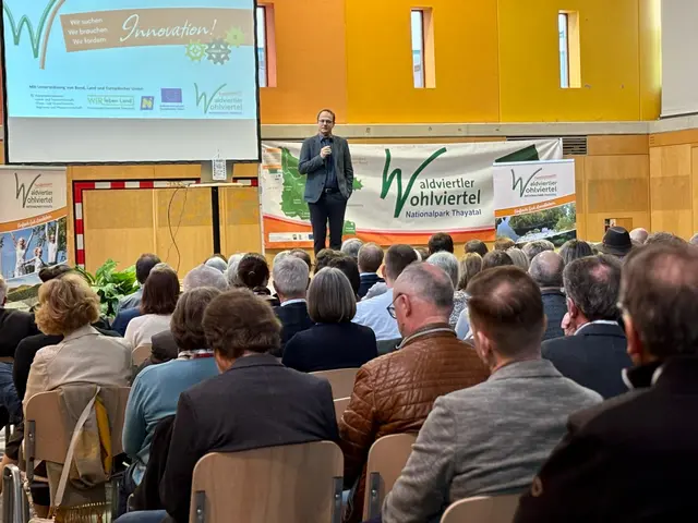 Der wissenschaftliche Blick von Markus Hengstschläger begeisterte die Zuhörer. | Foto: Markus Kahrer