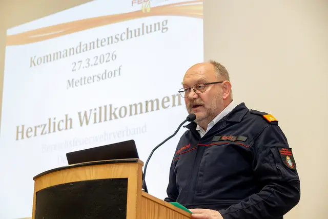 OBR Gaich begrüßte seine Kameraden in Mettersdorf | Foto: BFV DL